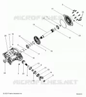 SYSTÃˆME DE TRANSMISSION, RIGHT ANGLE GEARCASE ASM.