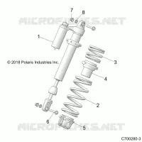 SUSPENSION AVANT SHOCK MOUNTING