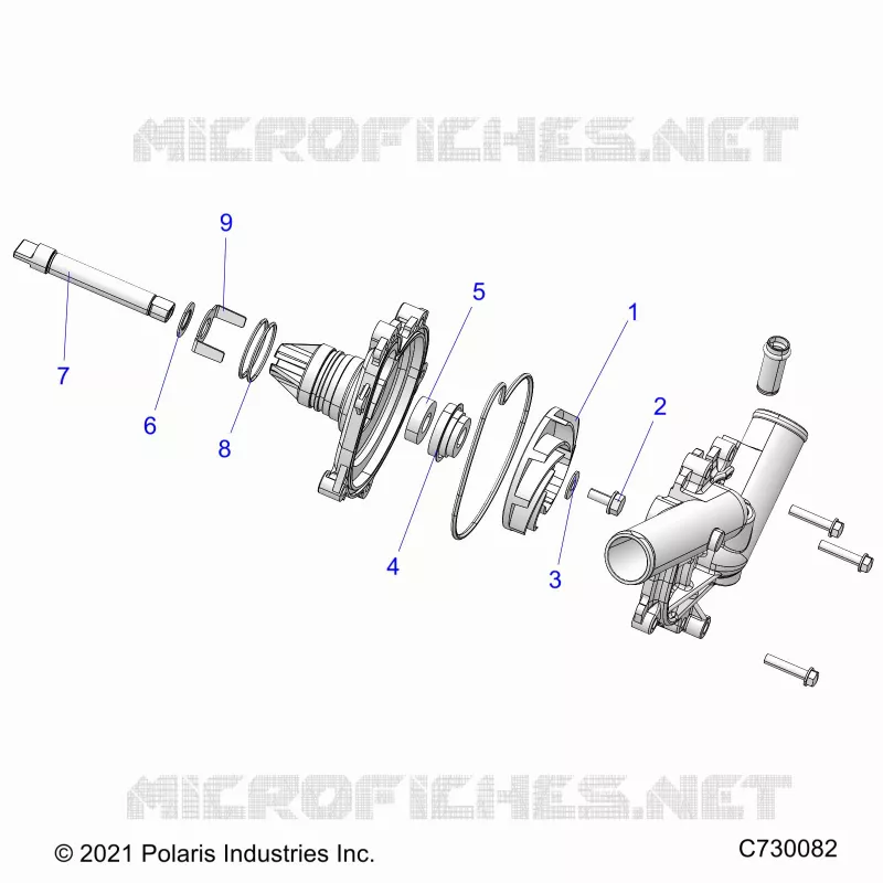 MOTEUR, WATERPUMP ASSEMBLY