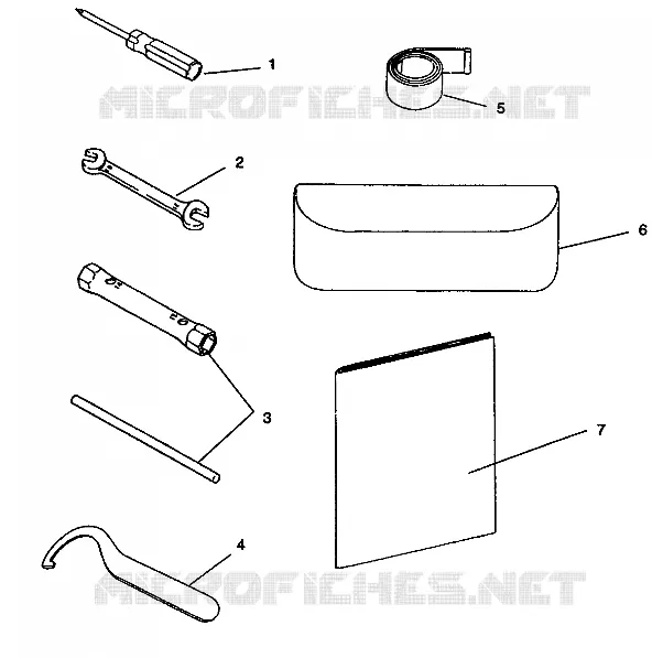 OUTILS 500 EFI E942774 and  EFI SKS E942574 (49274127410020)