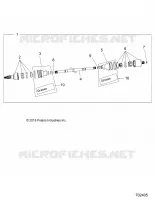 DRIVE TRAIN, HALF ARBRE DE TRANSMISSION ARRIERE