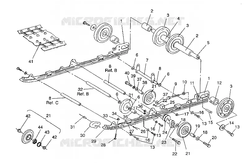 SUSPENSION XLT SP/0930667 (4923012301020A)