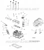ENGINE, CULASSE, CAM AND VALVES