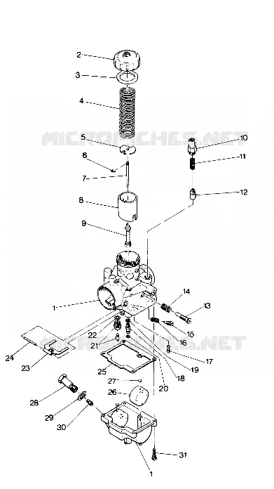 CARBURATEUR SPRINT E/S (4915431543036A)