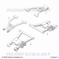 SUSPENSIONDLE CONTROL ARMS