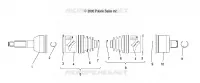 ARBRE DE TRANSMISSION ARRIERE