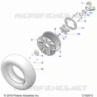 ROUES, FRONT AND HUB