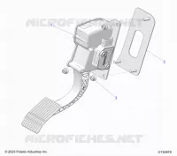 ELECTRICITE, THROTTLE PEDAL