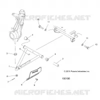 SUSPENSION, A-ARM AND SUPPORT MOUNTING