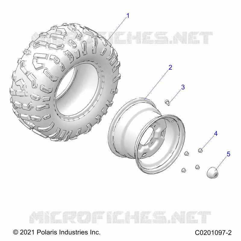 ROUES, REAR