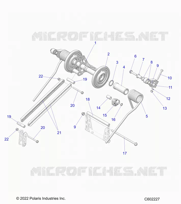 SUSPENSION, BRAS DE SUSPENSION ARRIERE