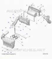 ENGINE, PRISE D'AIR SYSTEM