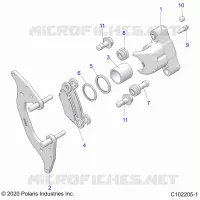 FREIN AVANT CALIPER