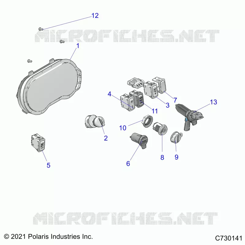 ELECTRICITE, DASH INSTRUMENTS