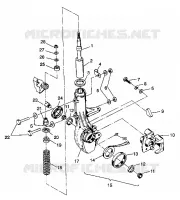 JAMBE DE FORCE AVANT 6X6 350L W938739 (4924062406015A)