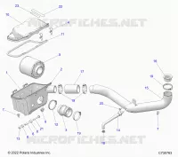 ENGINE, PRISE D'AIR SYSTEM