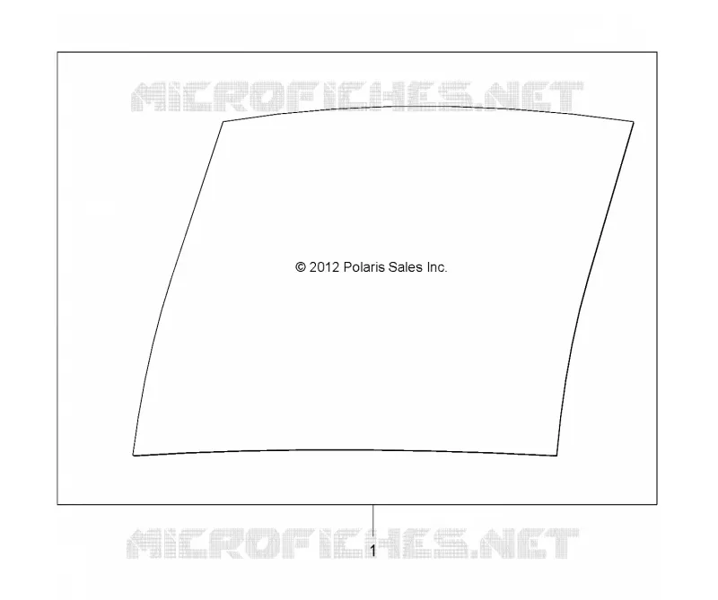 TOIT PANEL, FRONT