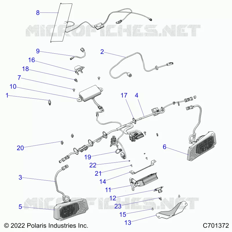 ELECTRICITE, DASH COMPONENTS, RIDE COMMAND
