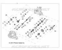 SYSTÈME DE TRANSMISSION, MAIN GEARCASE INTERNALS