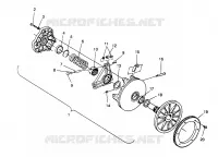 EMBRAYAGE DE TRANSMISSION CLASSIC TOURING 0963365 AND EUROPEAN CLASSIC TOURING E963365 (4933623362C001)