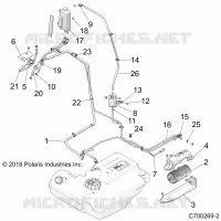 BODY, CARBURANT LINES, EVAP
