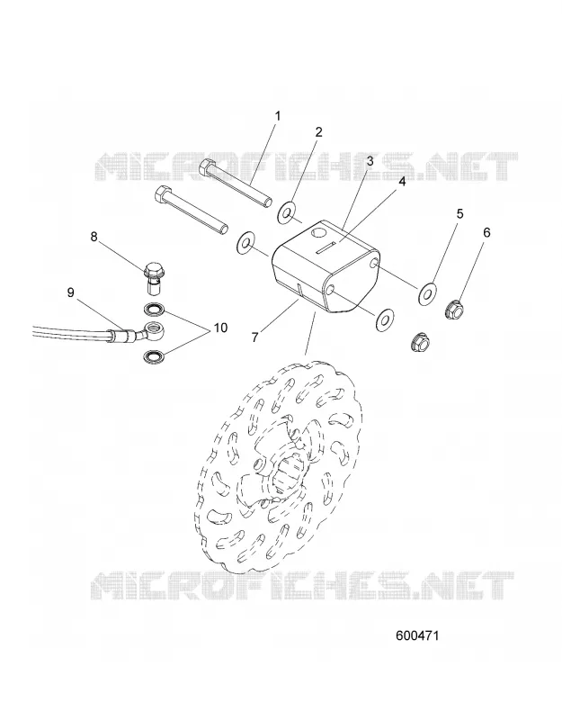 FREINS, FREIN LINE AND CALIPER