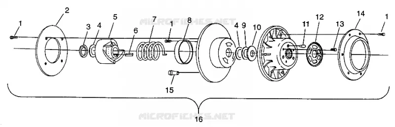 EMBRAYAGE DE TRANSMISSION