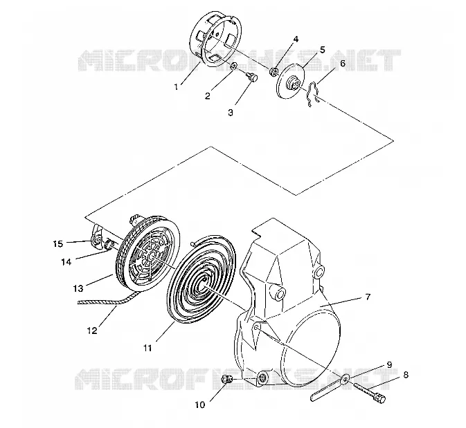 LANCEUR ASSEMBLY 440 / 0930760 and 440 SKS / 0930560 (4922932293036A)