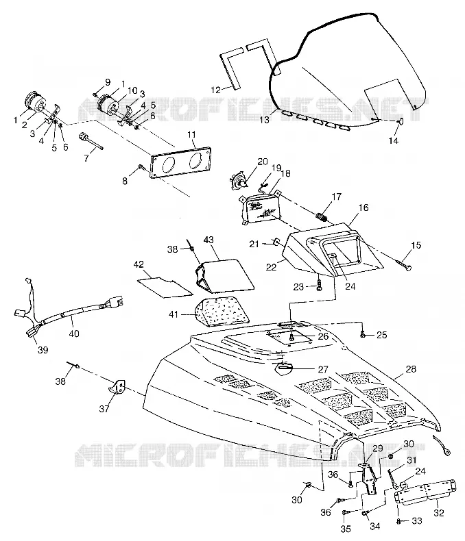 CAPOT 700 XC 0981766 and EUROPEAN 700 XC E981766 (4944154415A009)