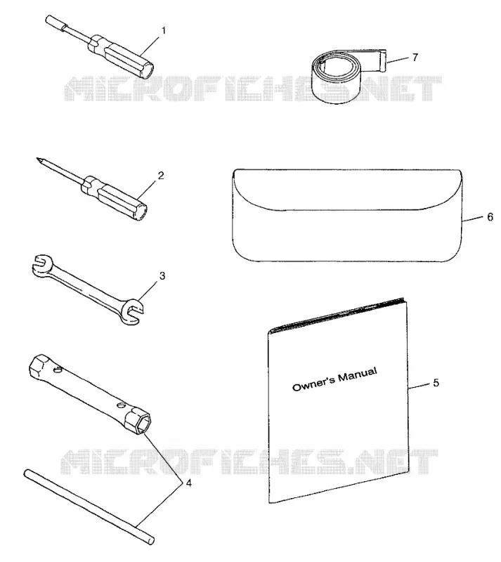 OUTILS 700 RMK 0970966, 700 SKS 0970566, and EUROPEAN 700 SKS E970566 (4938573857C014)