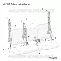 SIEGE BELT MOUNTING