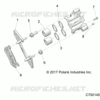 FREIN ARRIERE CALIPER