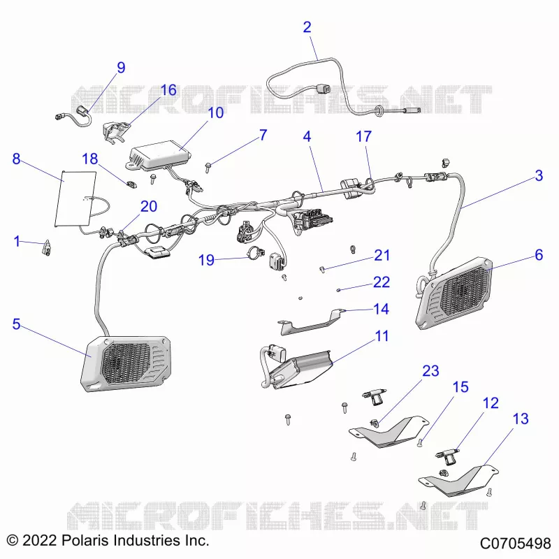 ELECTRICITE, DASH INSTRUMENTS RIDE COMMAND
