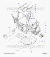 CHASSIS, MAIN FRAME AND SKID PLATES