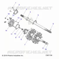 SYSTEME DE TRANSMISSION, JACKSHAFT AND DRIVESHAFT