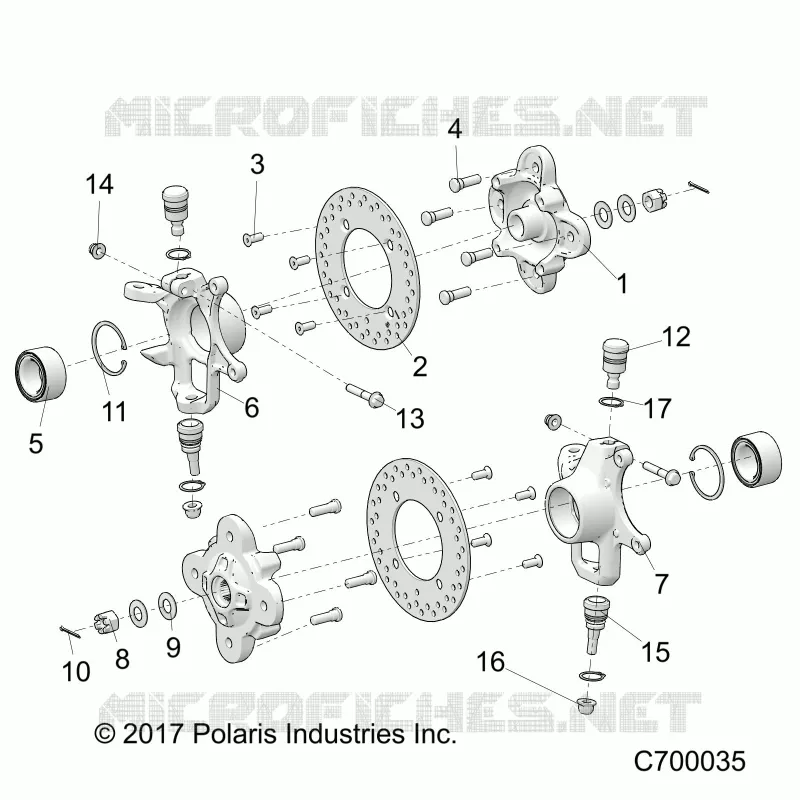SUSPENSION AVANT HUB