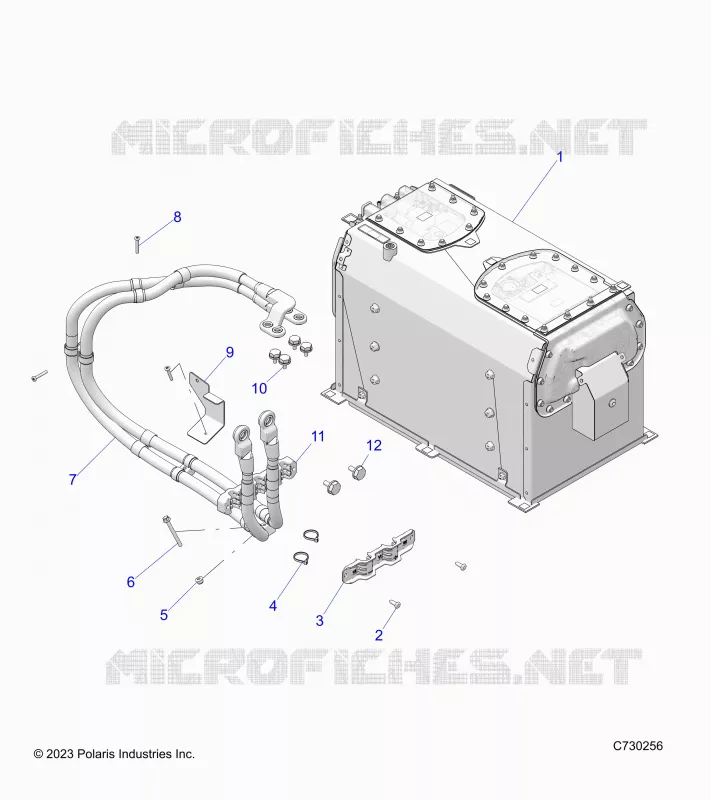 ELECTRICITE, BATTERY WITH CABLES, BCB
