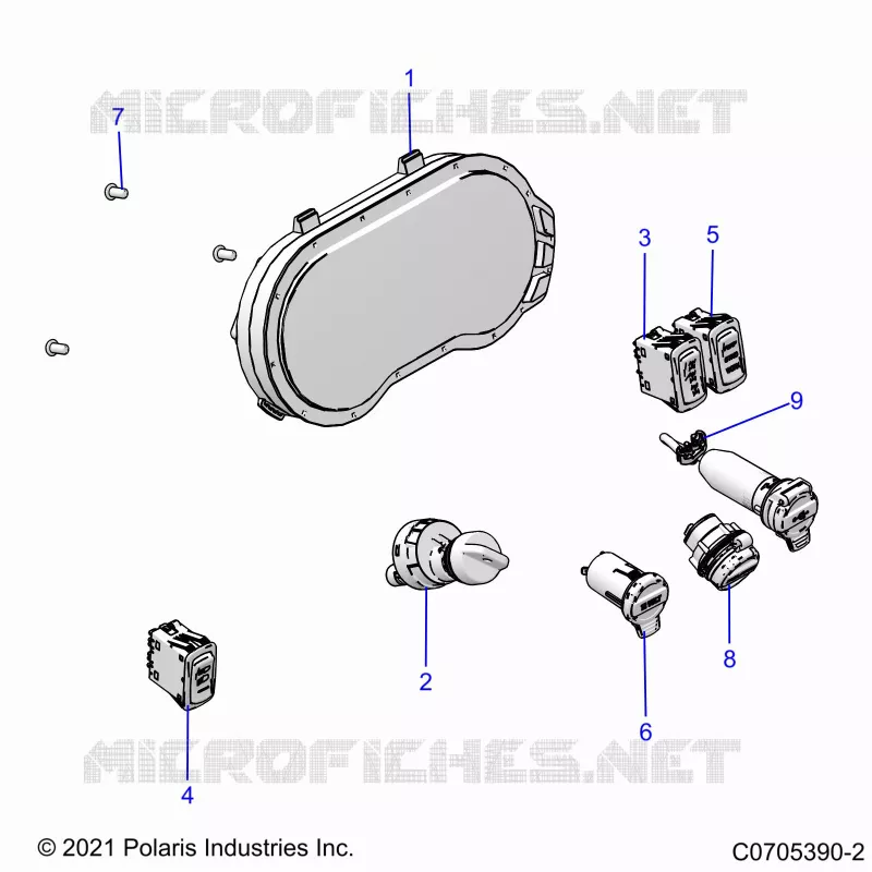 ELECTRICITE, DASH INSTRUMENTS