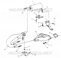 ECHAPPEMENT 600 XCR 0951676 (4929132913C003)
