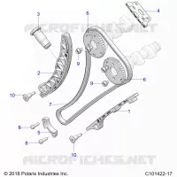 CHAINE DE DISTRIBUTION AND SPROCKET