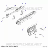 CARROSSERIE ARRIERE BUMPER