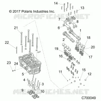 CYLINDRE HEAD AND VALVES