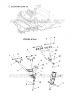 SUSPENSION AVANT, CONTROL ARMS AND SPINDLE