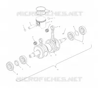 PISTON ET VILEBREQUIN (700)