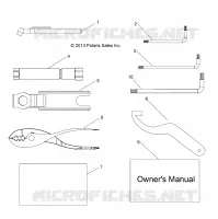 REFERENCES, TOOL KIT AND MANUEL DU PROPRIETAIRES