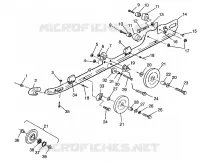 FIXATION RAIL (SUSPENSION) ULTRA SP 0970678 (4938093809B010)