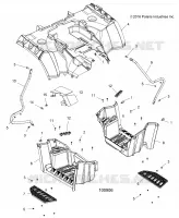 HABITACLE ARRIERE AND FOOTWELL