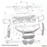 CAPOT AND FRONT FACIA