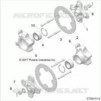 SUSPENSION, PORTE BAGAGES ARRIERE AND HUB