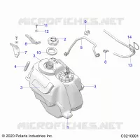 SYSTÃˆME D'ALIMENTATION, FUEL TANK ASM.